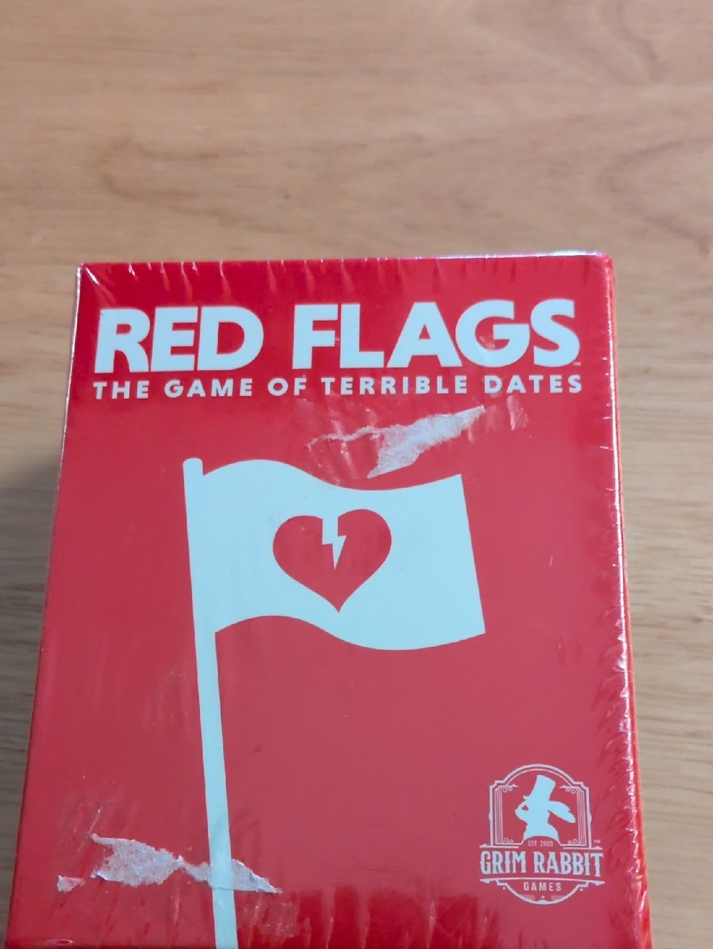 Red Flags The Game Of Horrible Dates Card Game